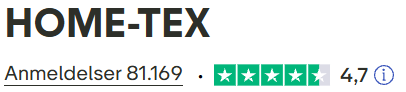 Home-Tex Trustpilot score