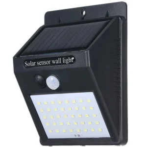 Eco Solar solcelle væglampe med sensor